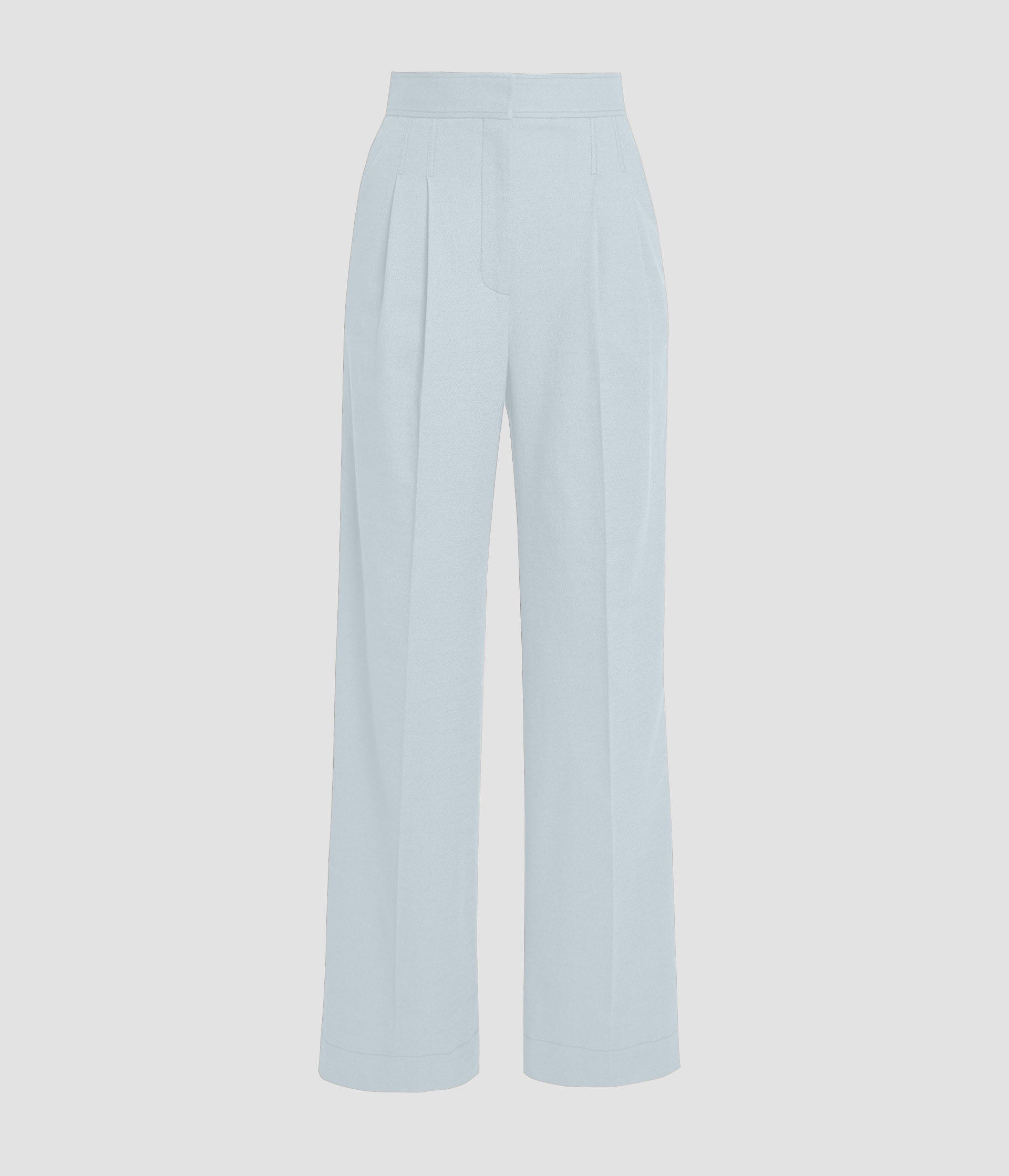 Crepe Wide Leg Trouser
