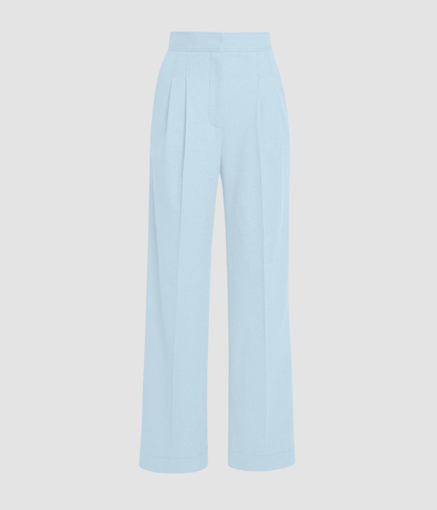 Crepe Wide Leg Trouser