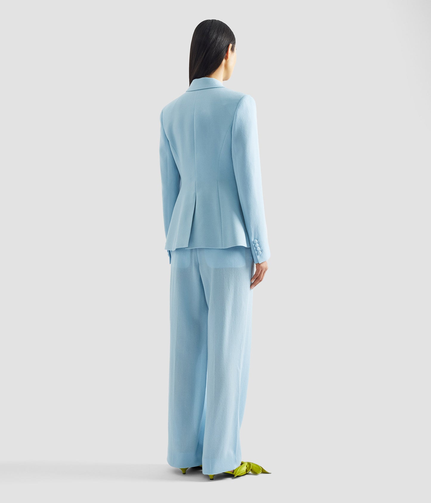 Crepe Wide Leg Trouser