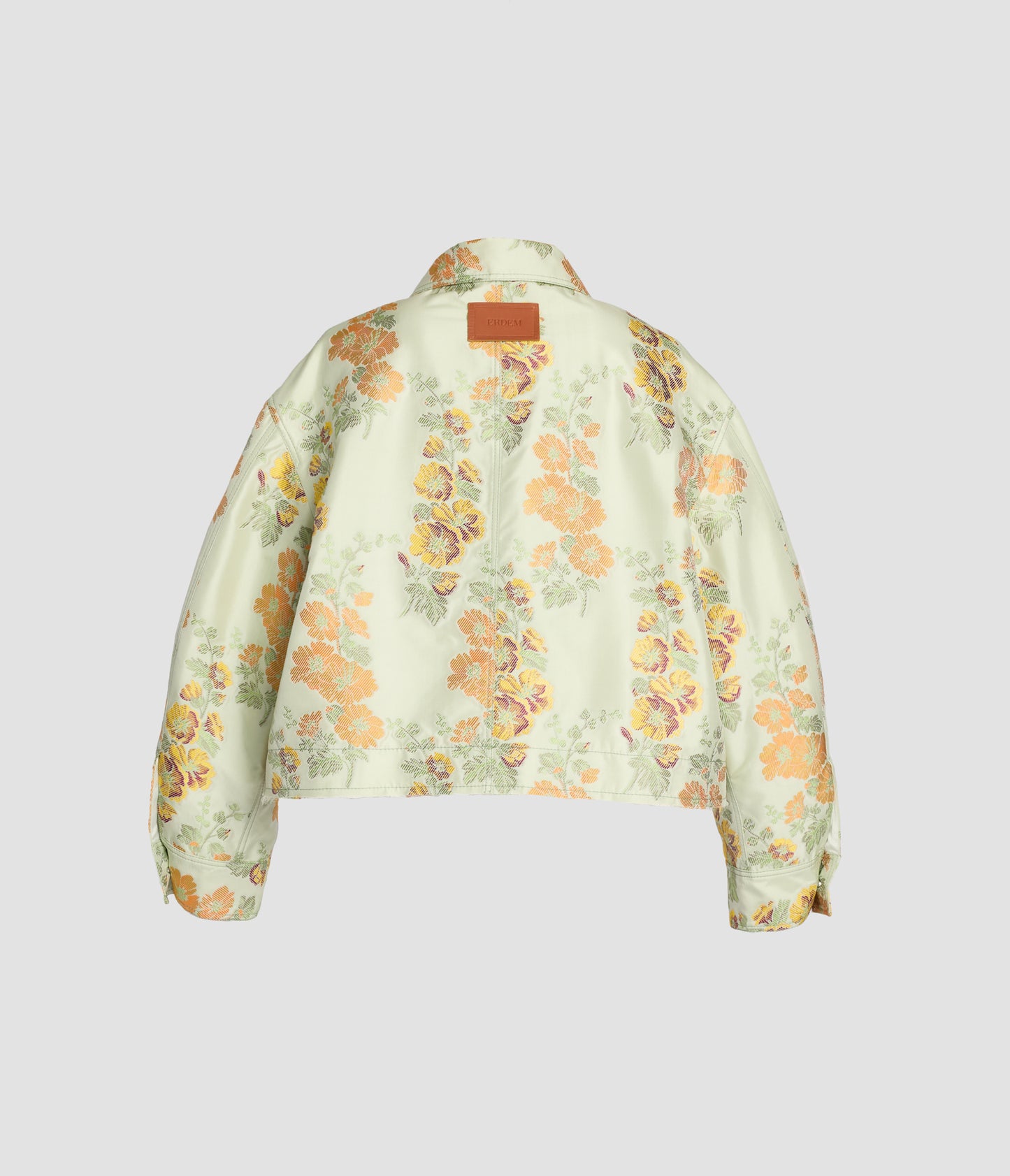 Hollyhock Jacquard Cropped Jacket
