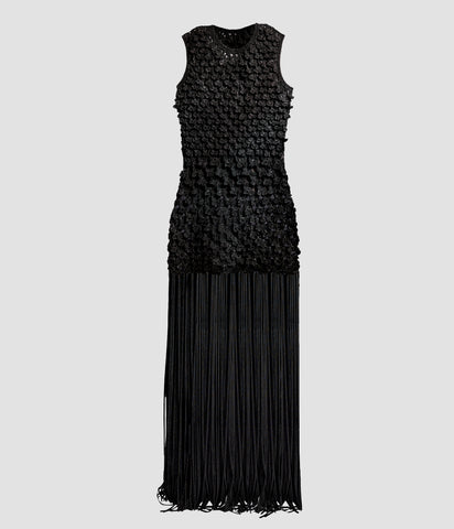 Lurex Crochet Dress