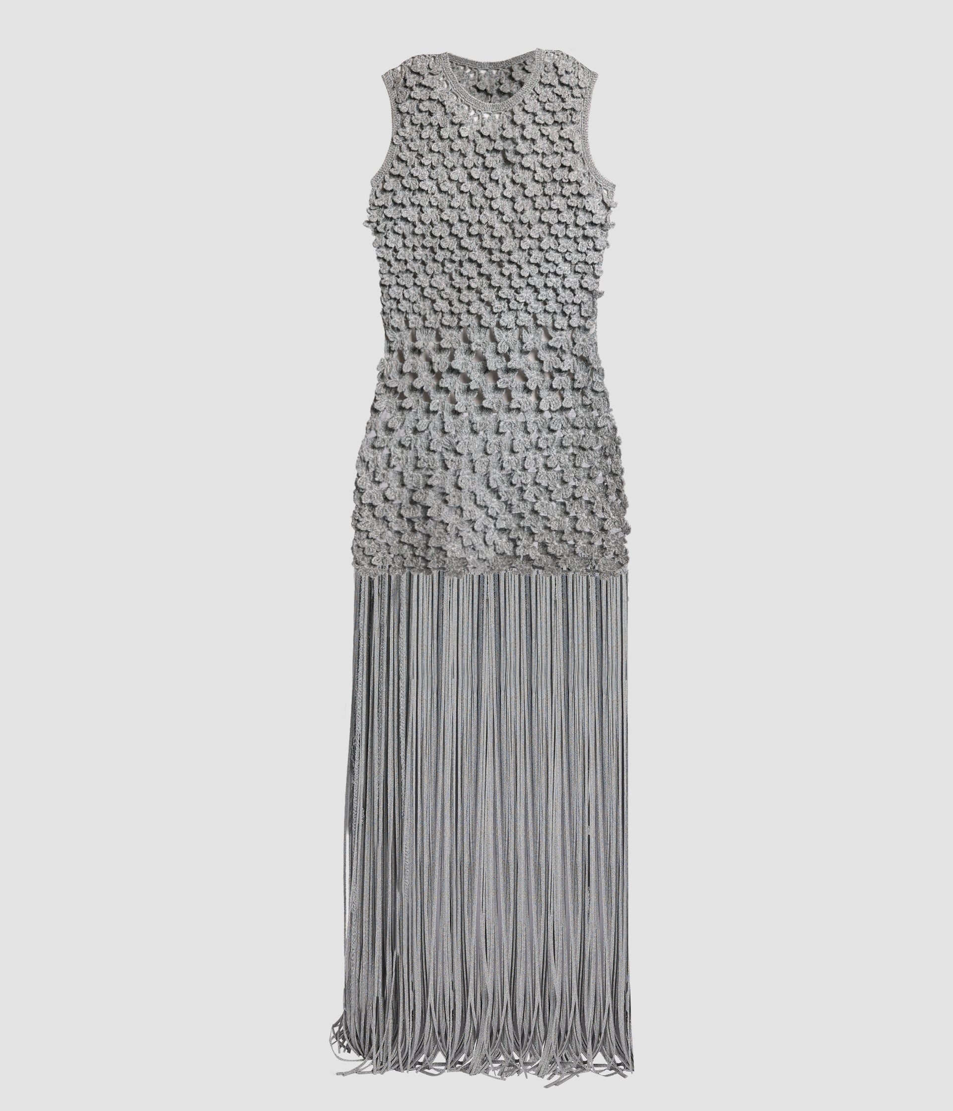 Lurex Crochet Dress