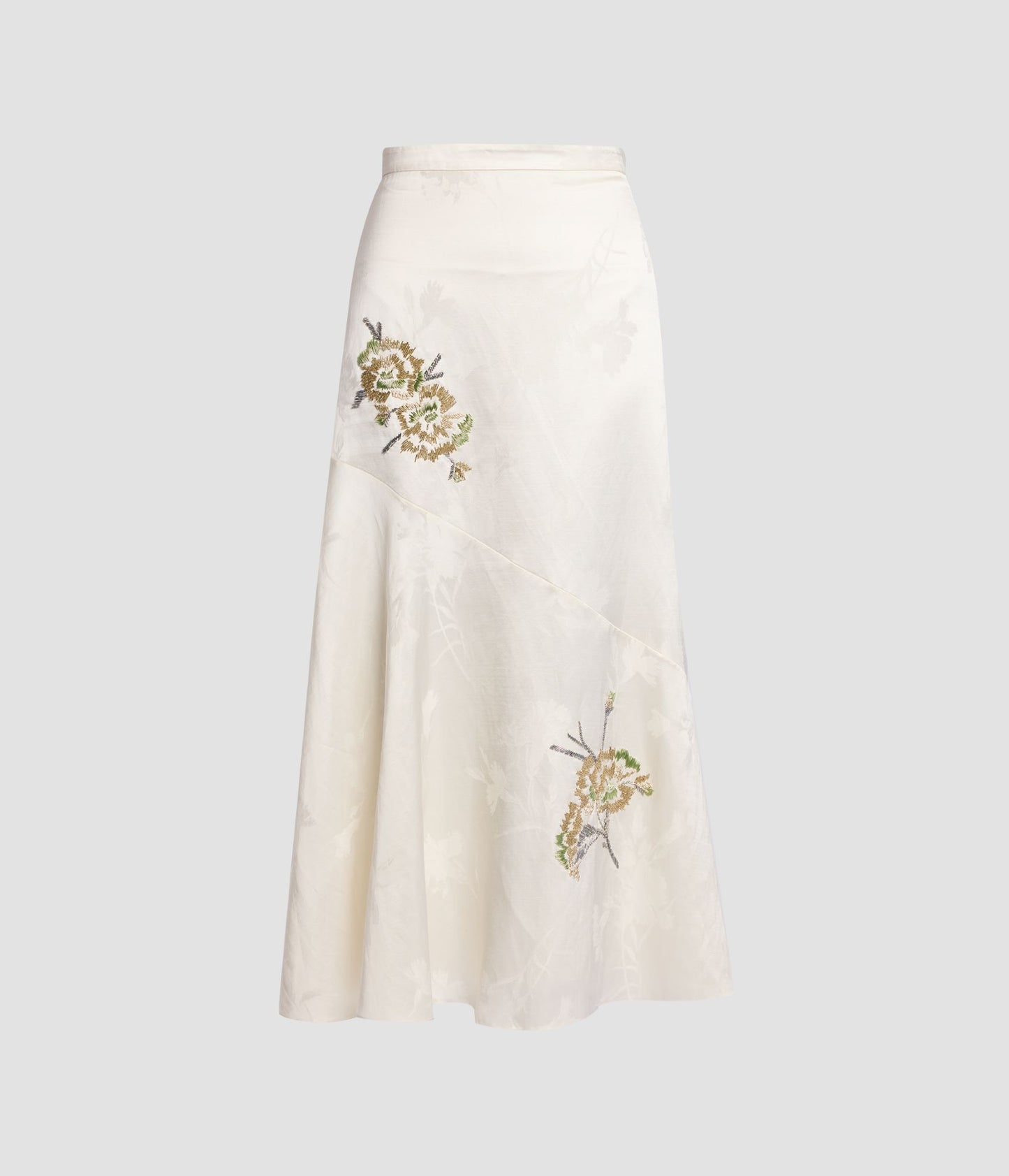 A-Line Midi Skirt