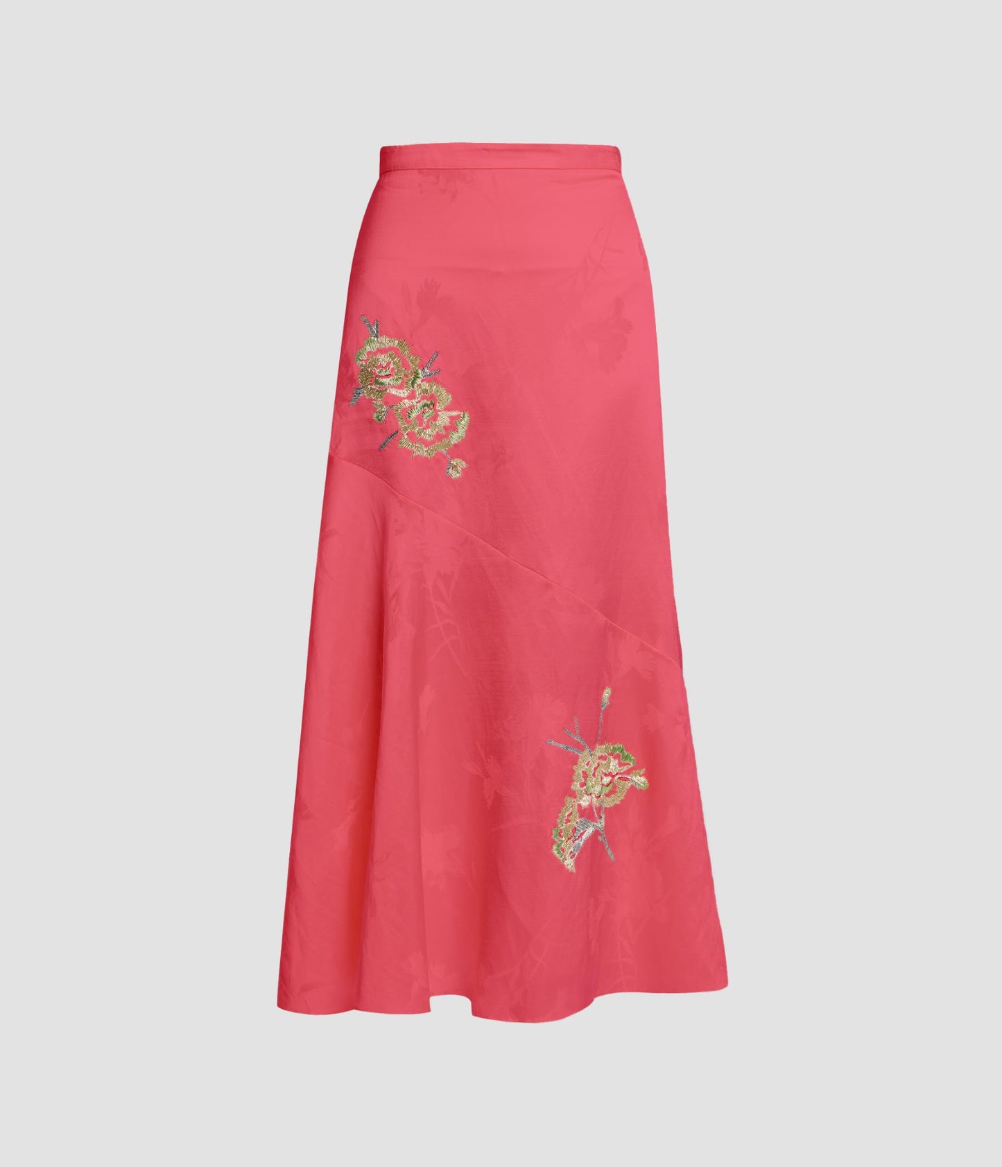 A-Line Midi Skirt