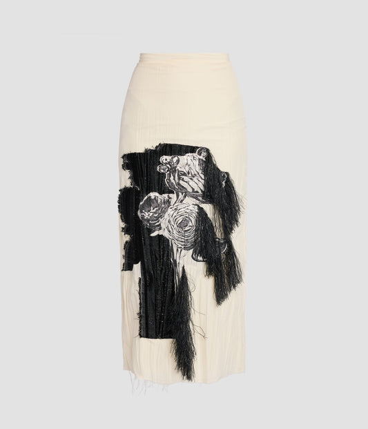 Pencil Midi Skirt