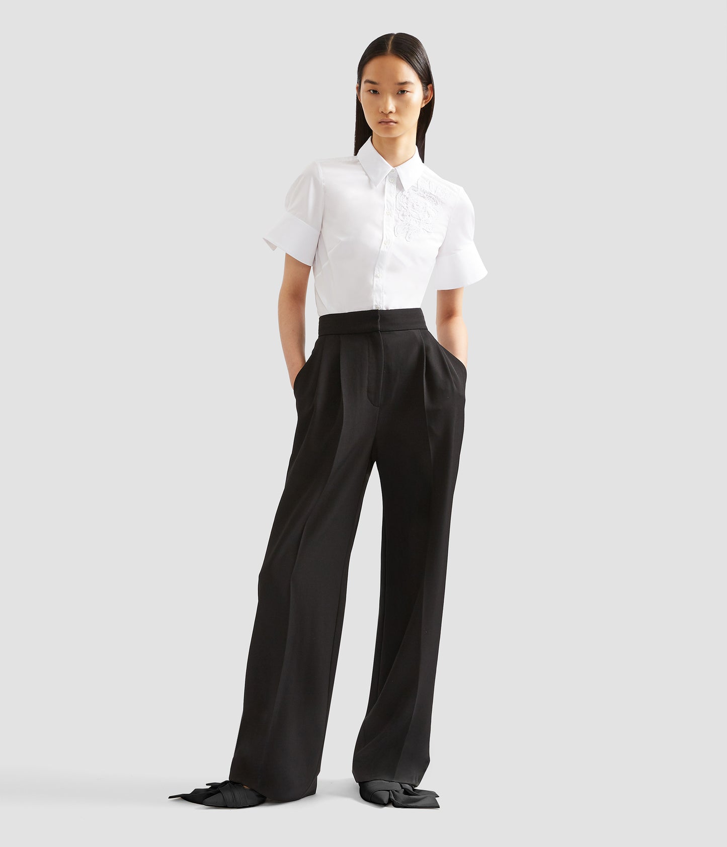 Wide Leg Trousers