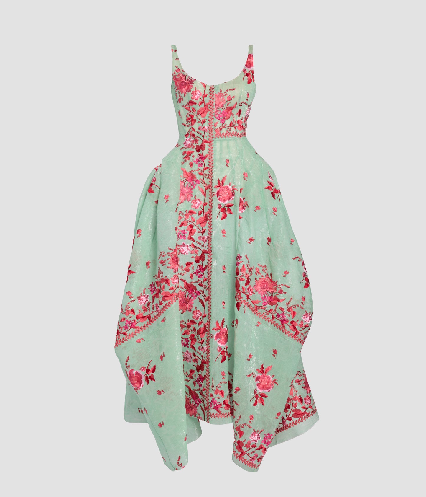 erdem celestina cutwork-organza dress ERDEM