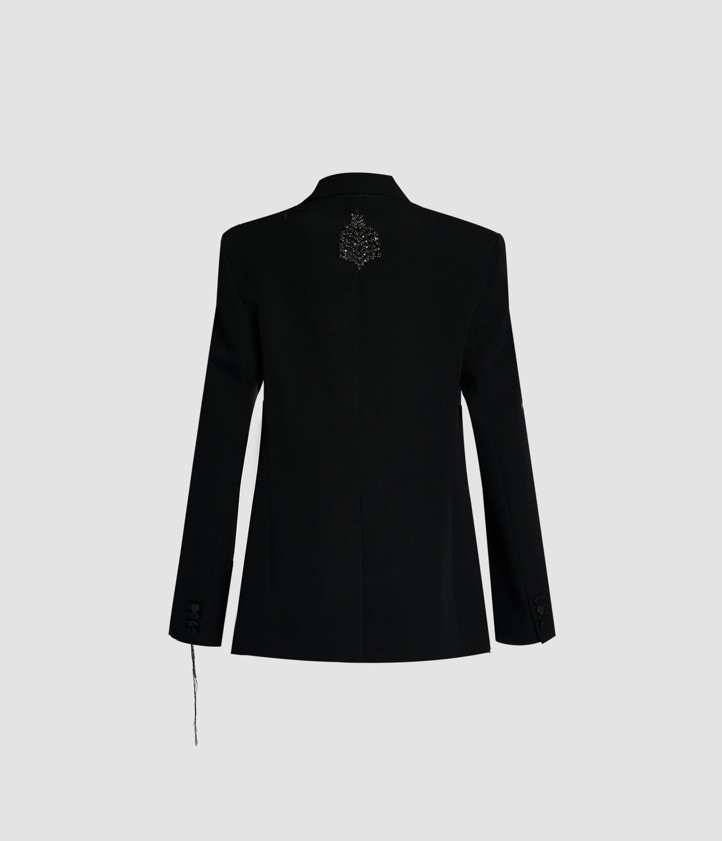Grain De Poudre Double Breasted Blazer