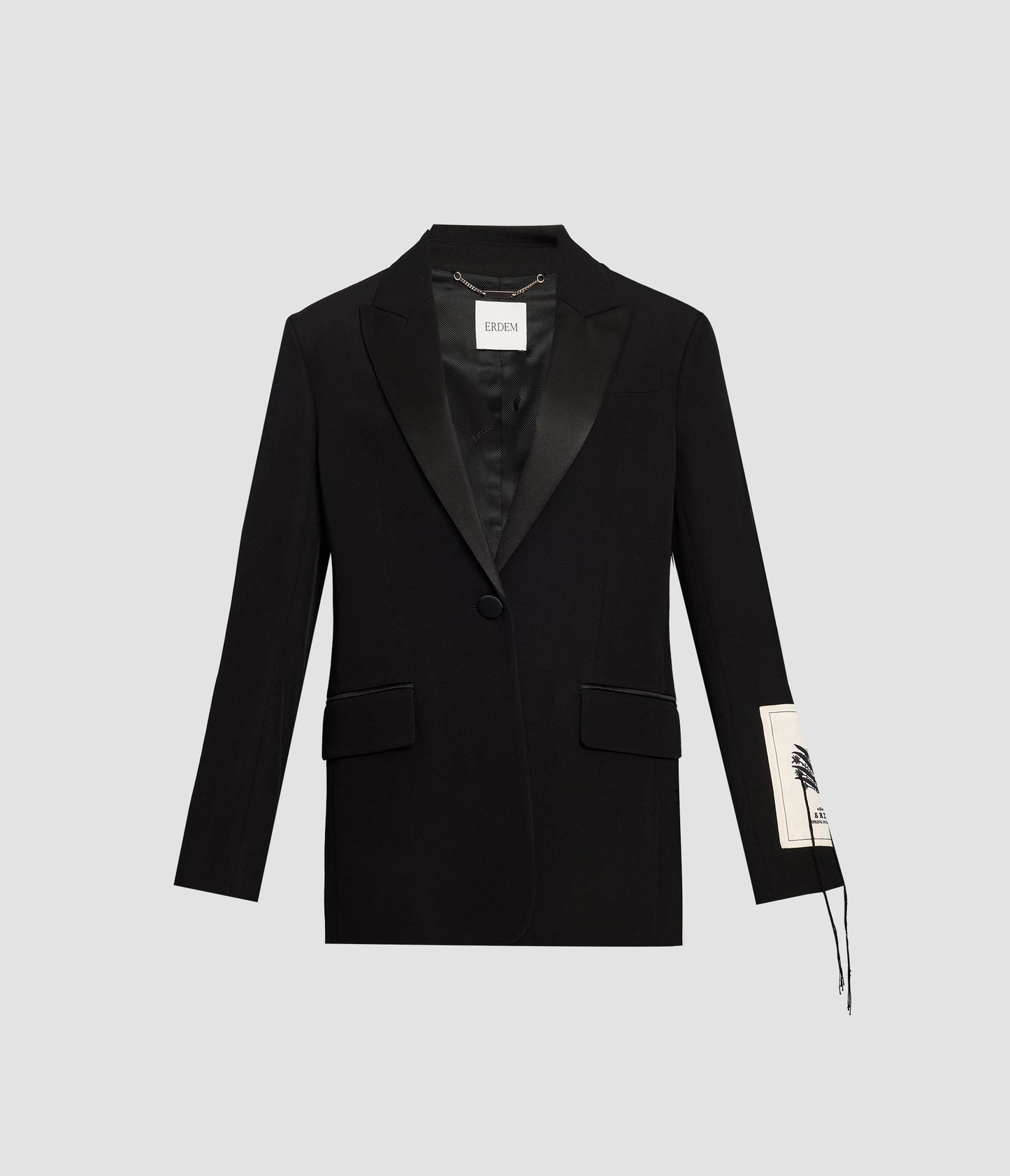 Grain De Poudre Single Breasted Blazer