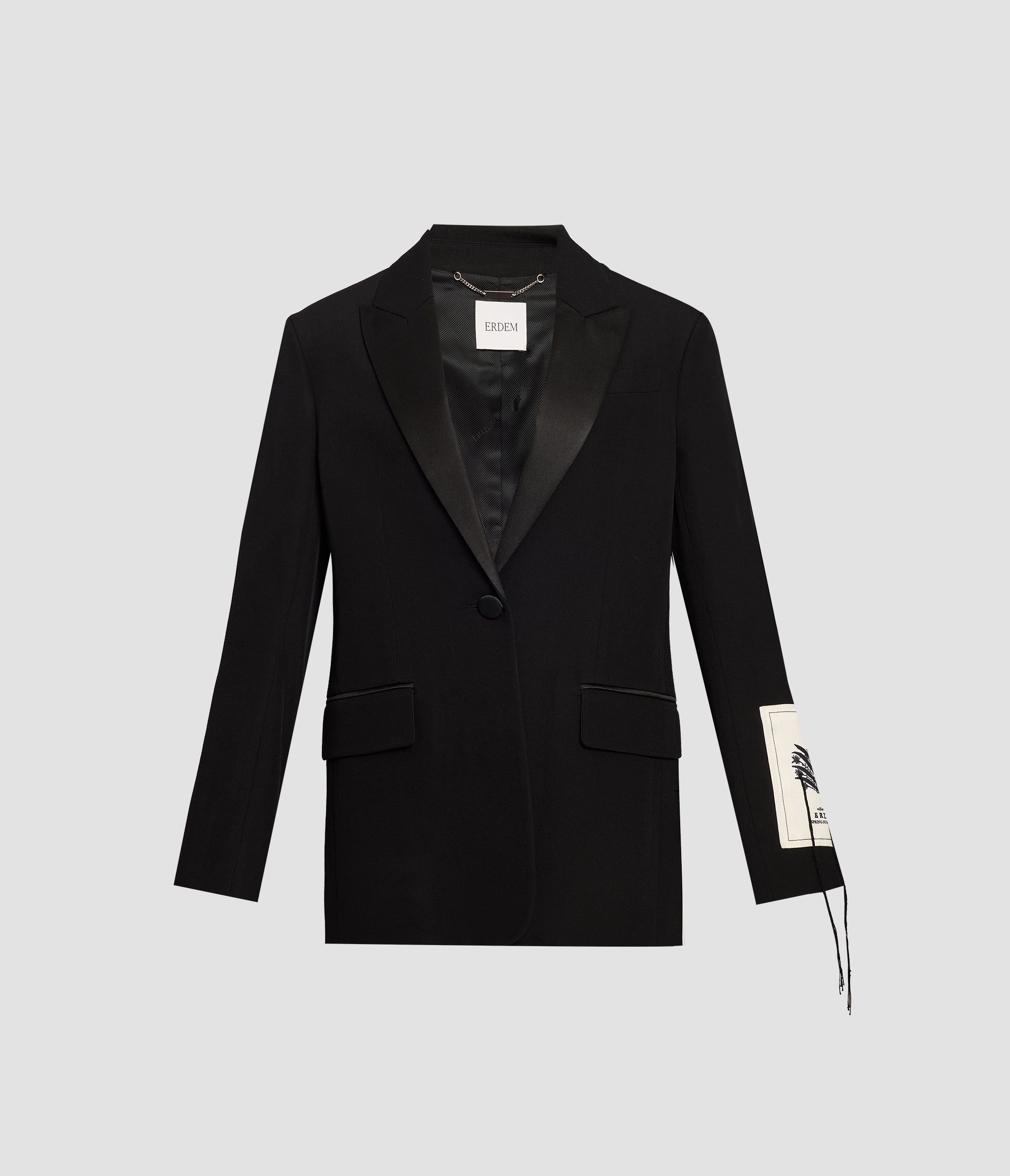 Grain De Poudre Single Breasted Blazer