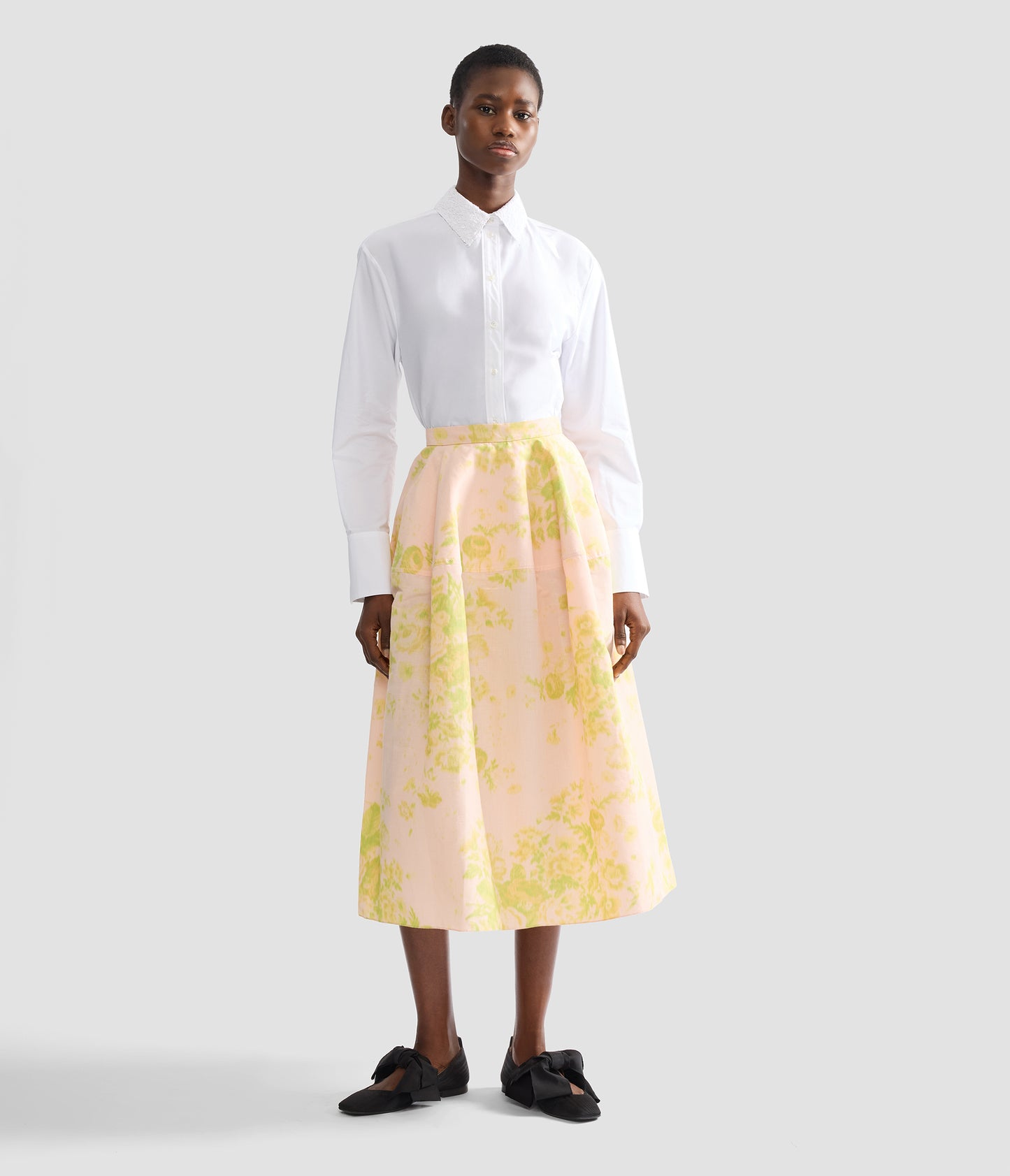 Cotton Poplin Long Sleeve Shirt