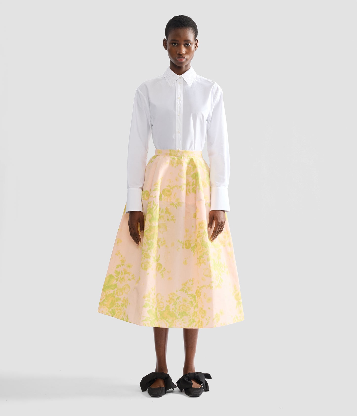 Cotton Poplin Long Sleeve Shirt