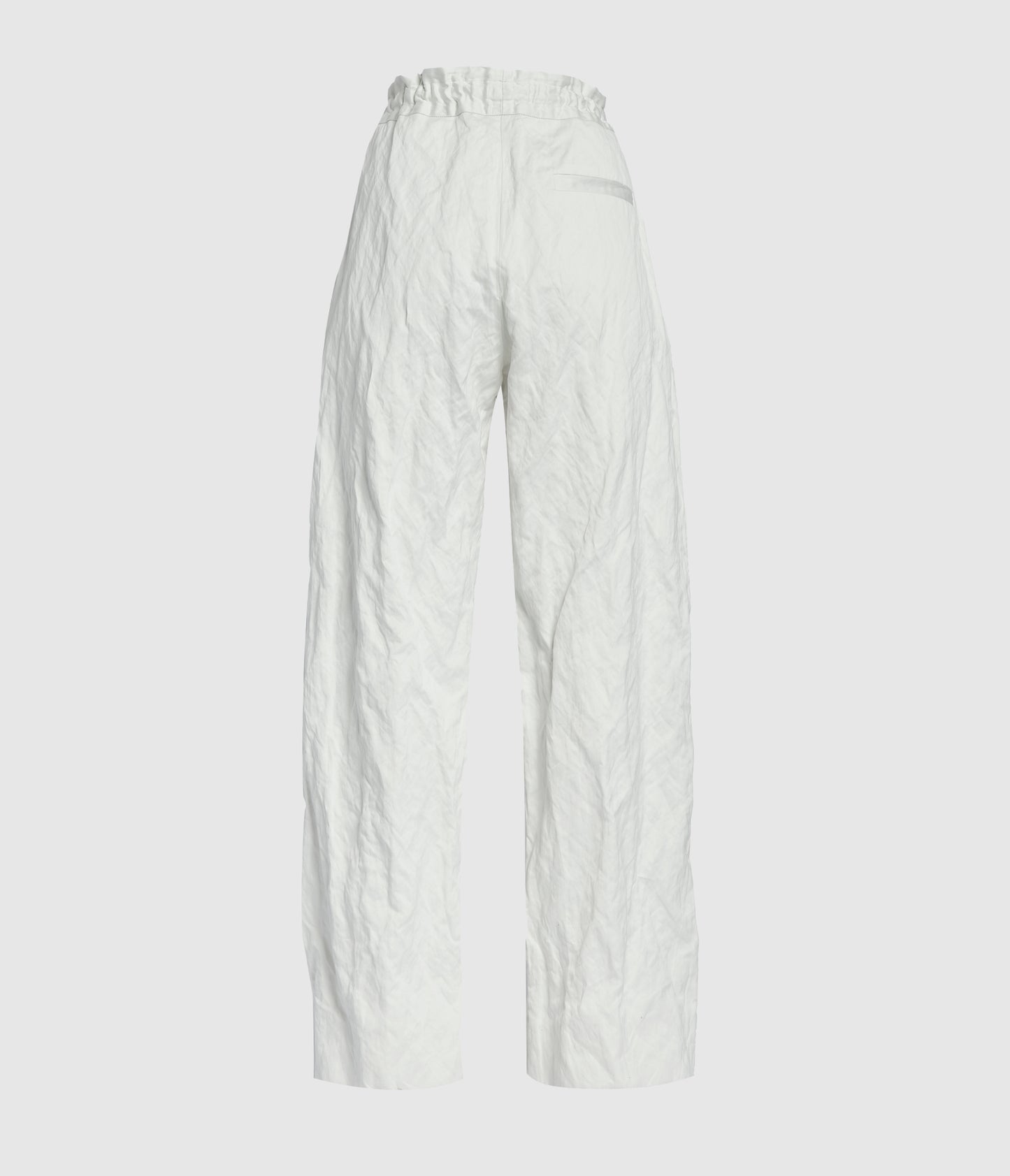 Metallised Cotton Drawstring Trouser