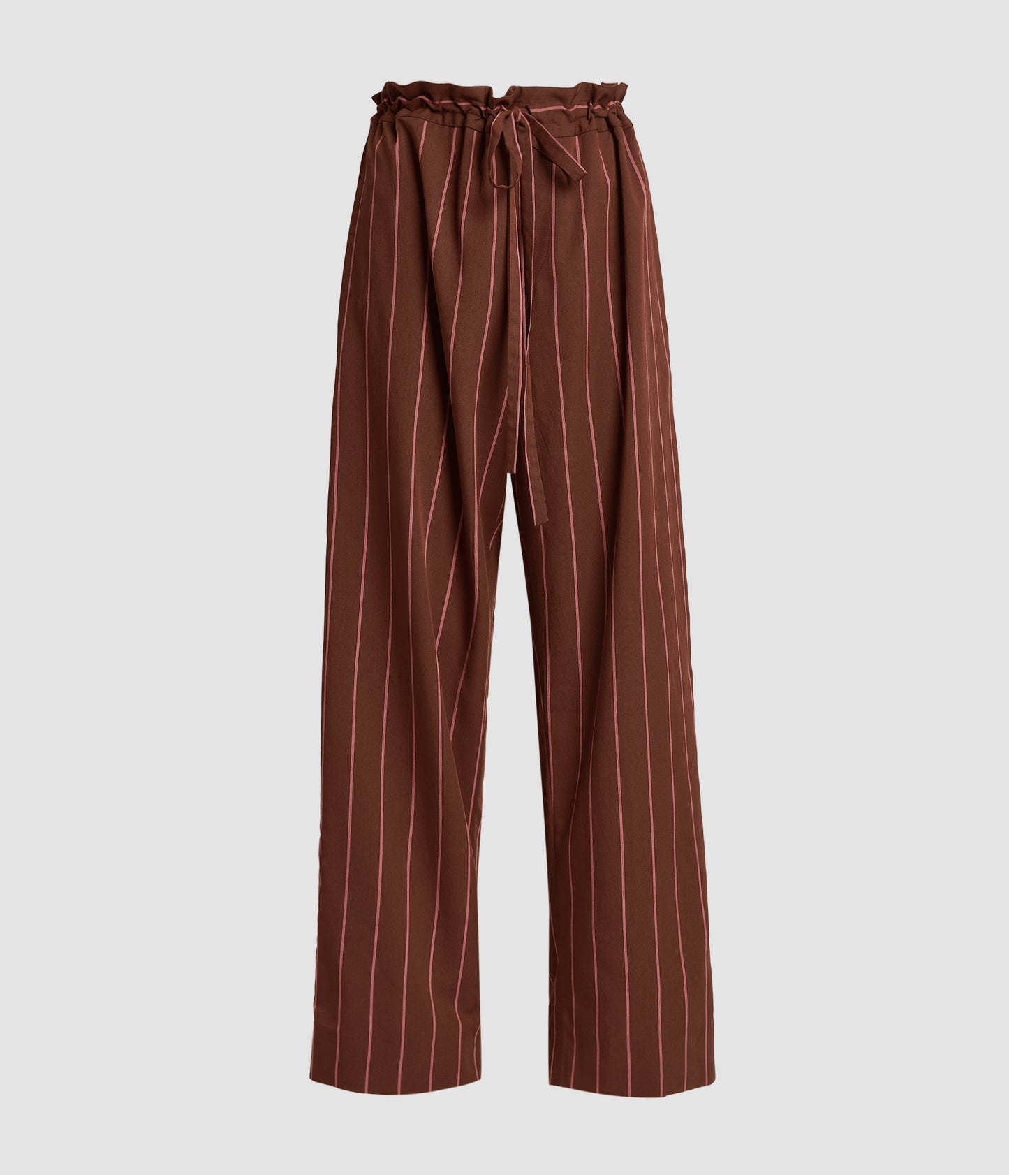 Striped Tailoring Drawstring Trouser