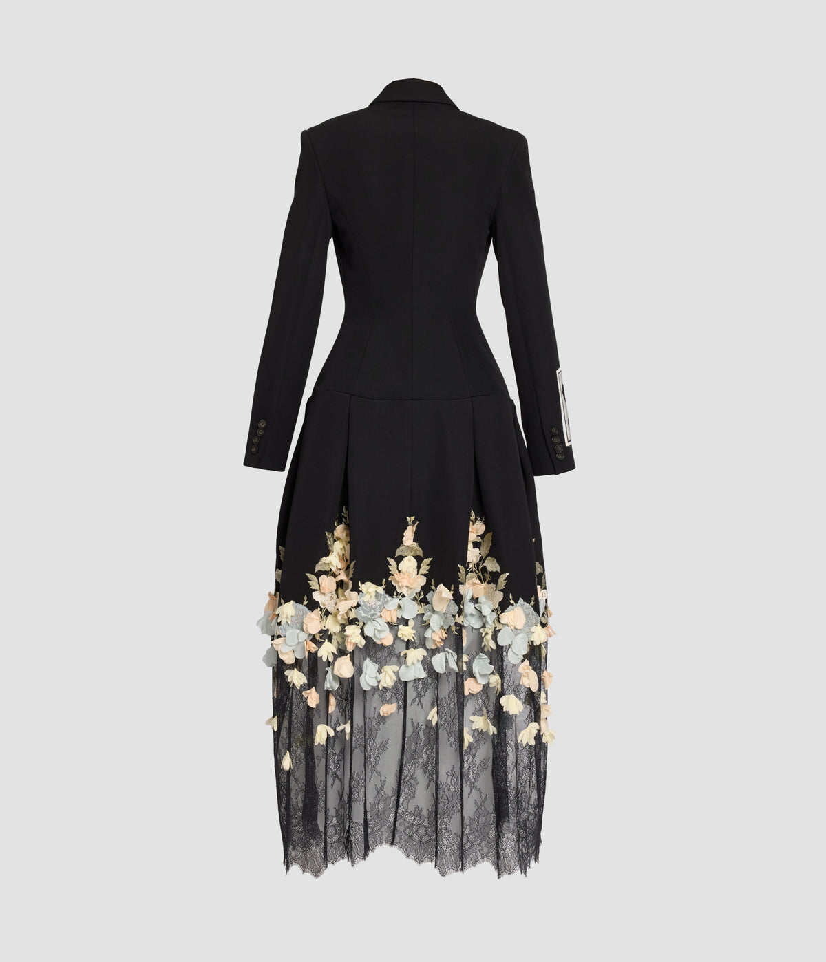Embroidered Tailored Coat