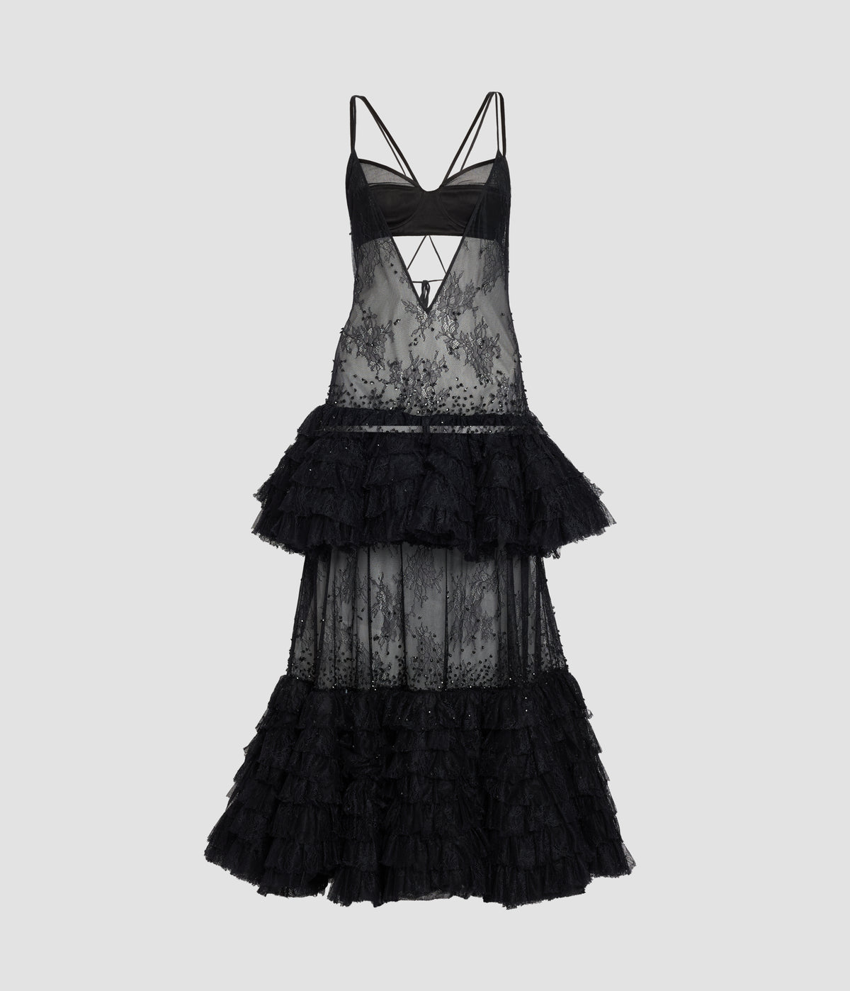 Embroidered Lace Dress
