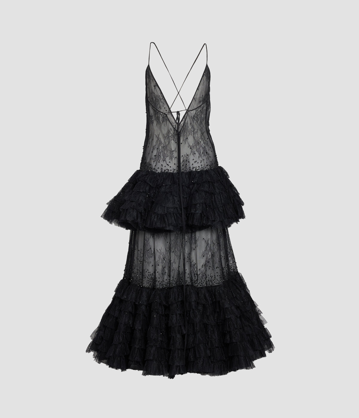 Embroidered Lace Dress