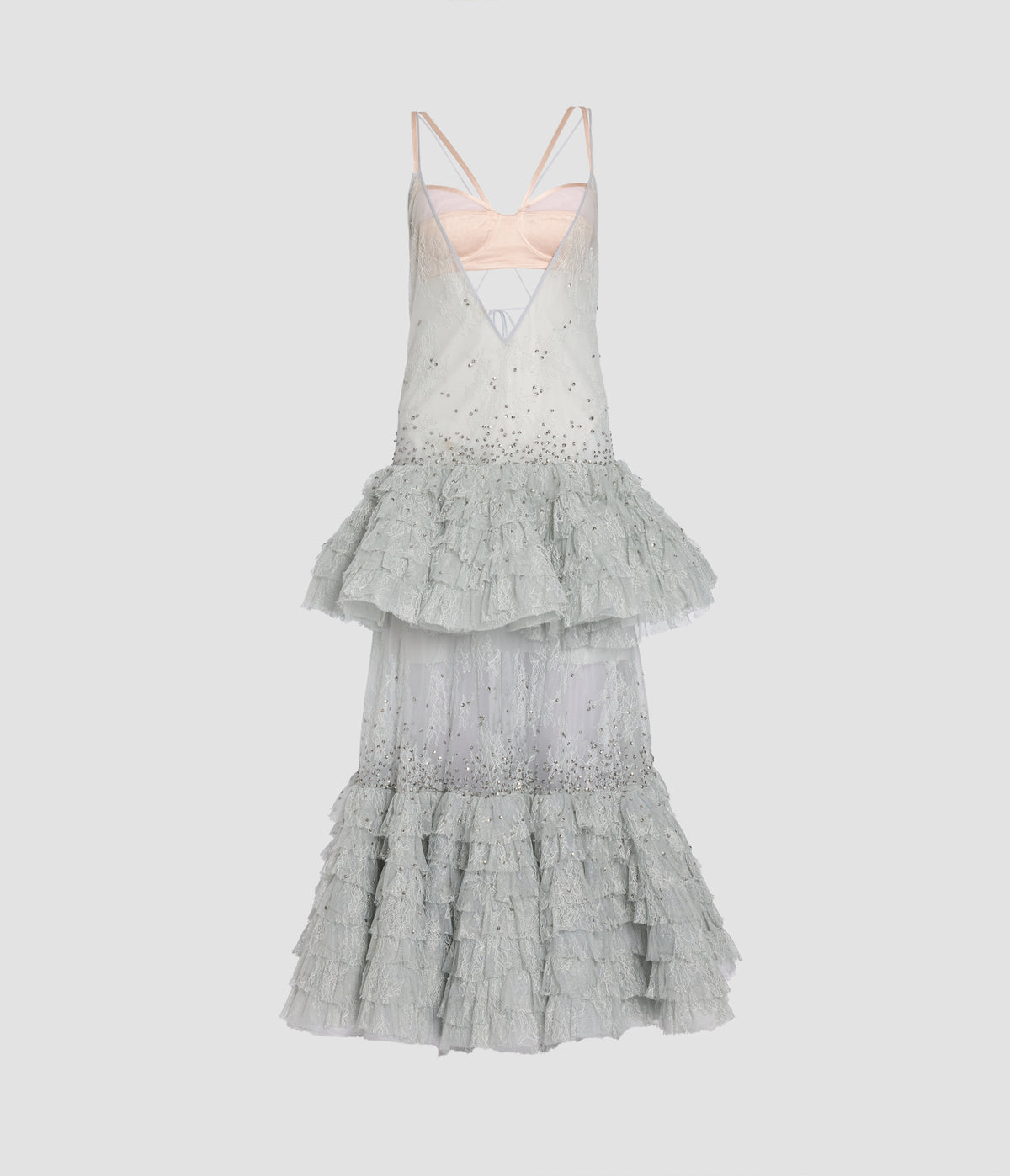 Embroidered Lace Dress