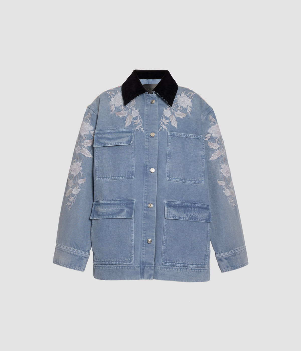 Embroidered Denim Jacket