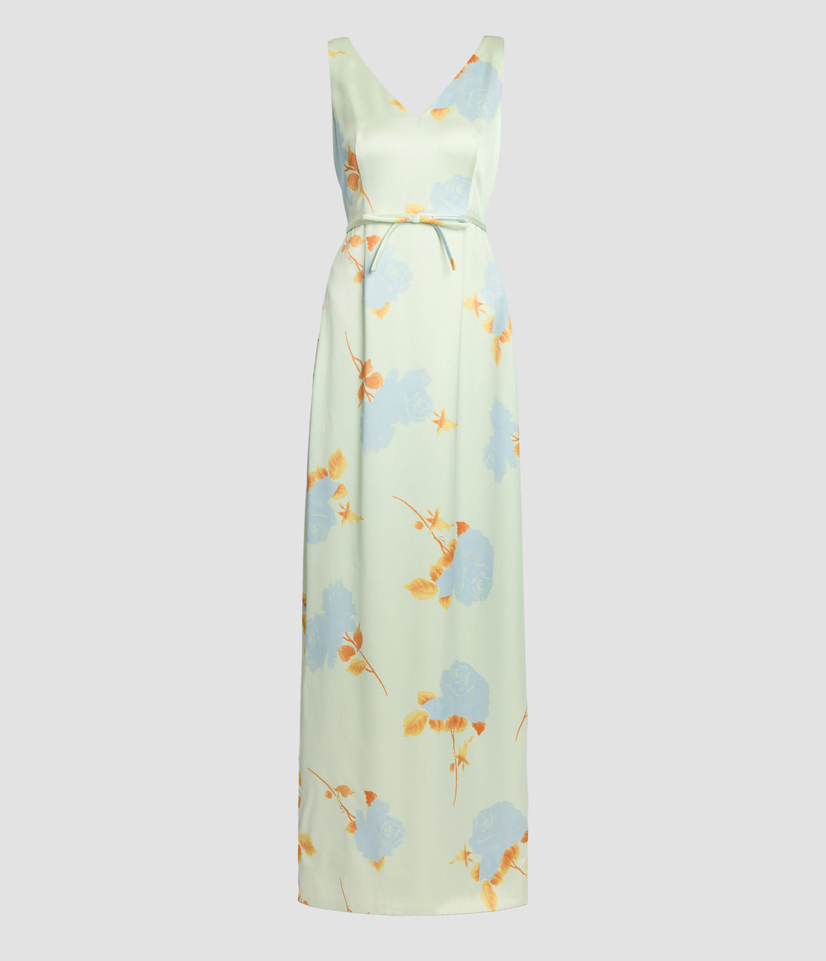 Floral Duchess Sleeveless Gown