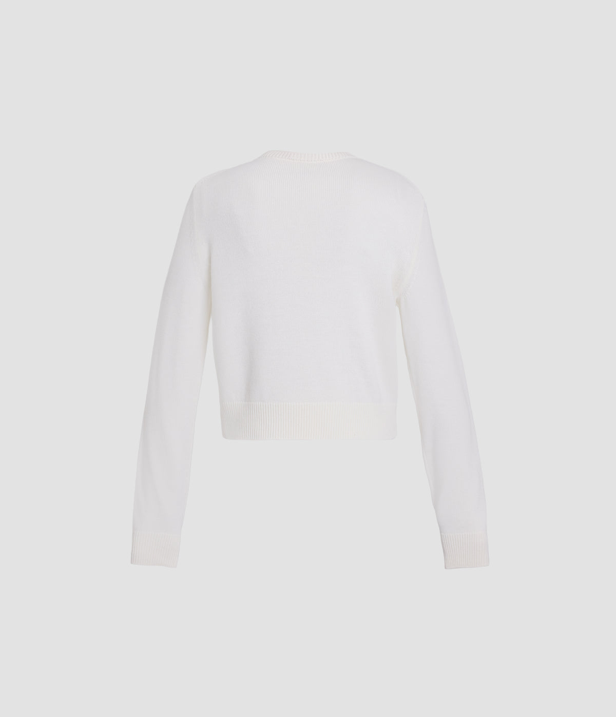 Embroidered Merino Wool Cardigan