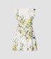 Wisteria Dress Printed Linen