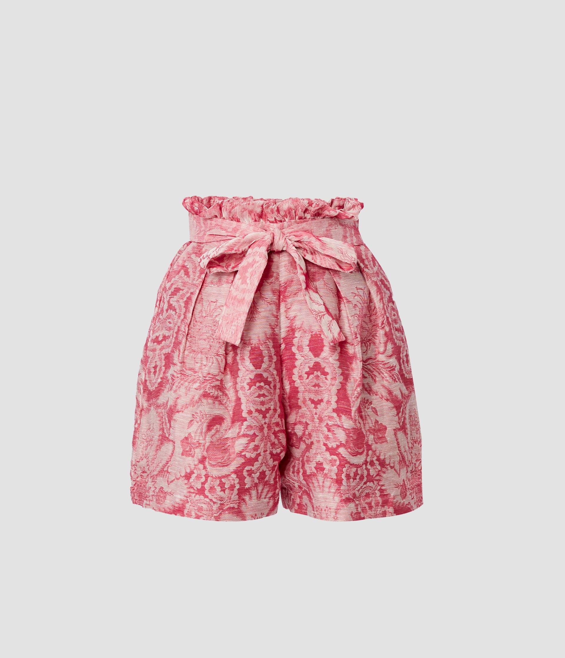 Shorts with Gathered Waist