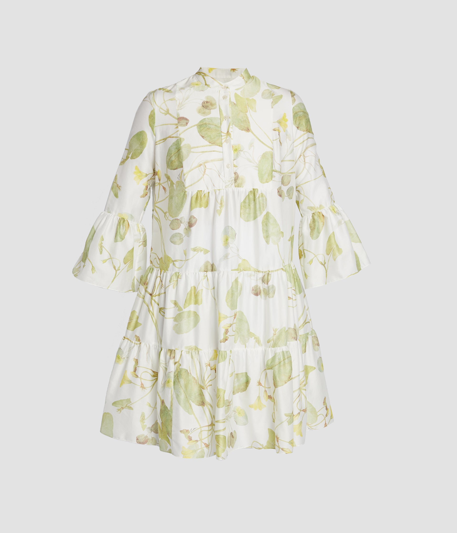 Tiered Hem Mini Dress