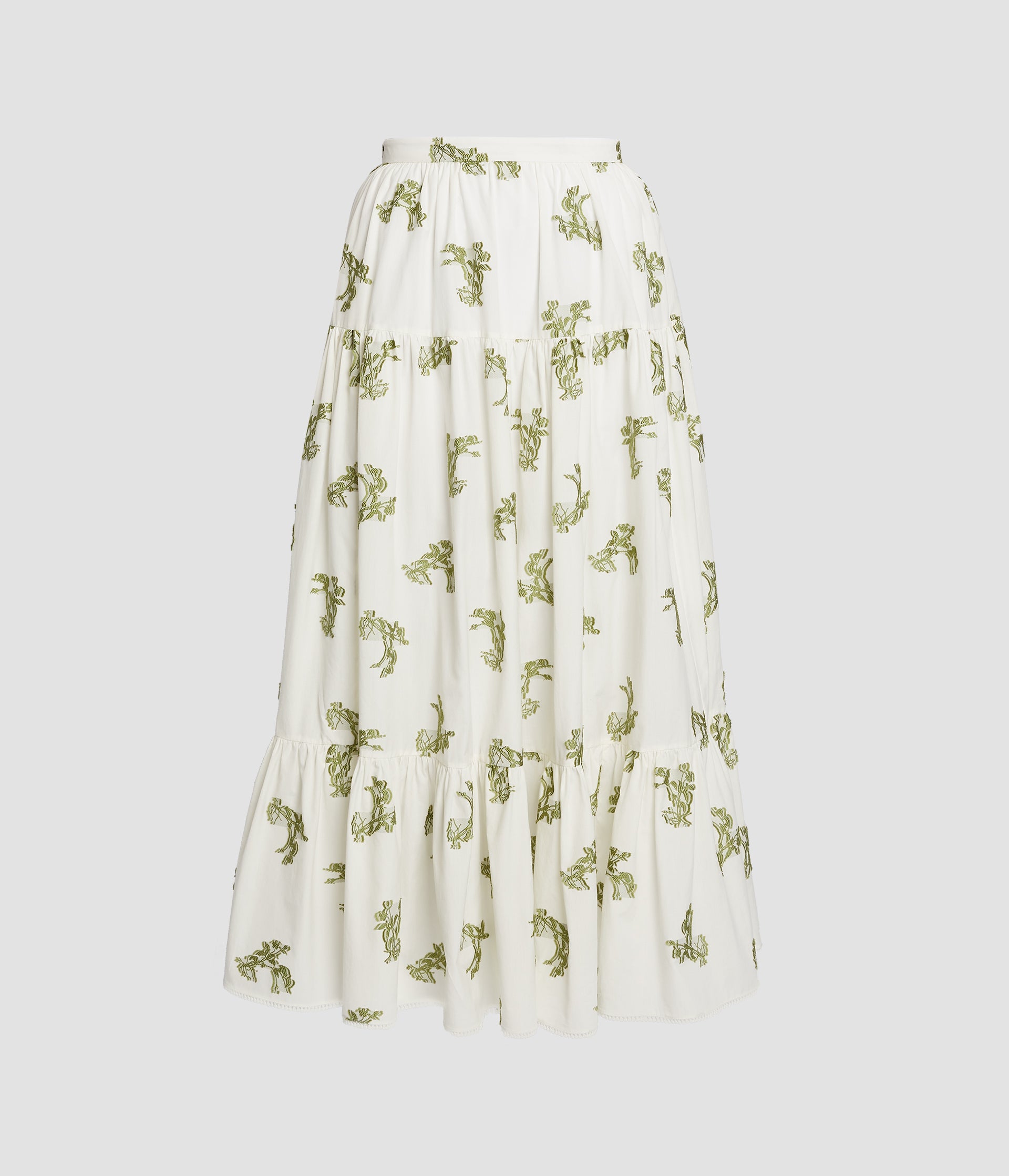 Tiered Full Volume Skirt