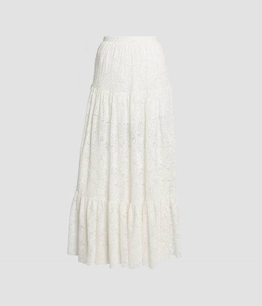Tiered Full Volume Skirt