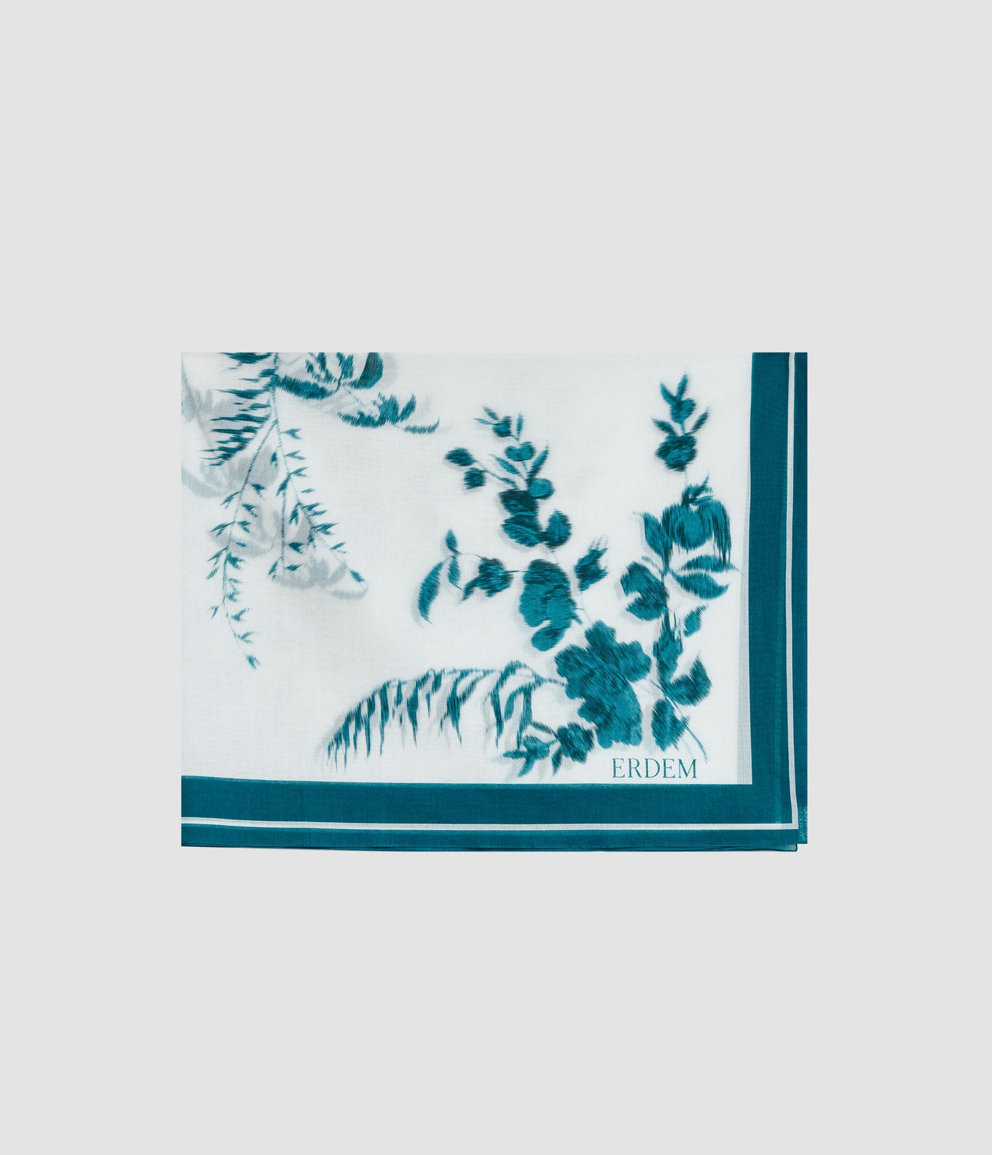 Botanical Print Cotton Voile Pareo