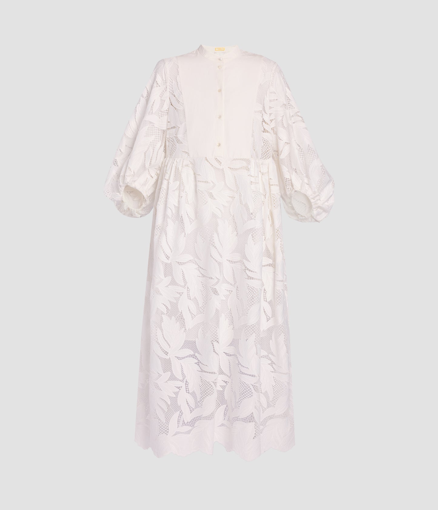 Floral Cutwork Midi Dress