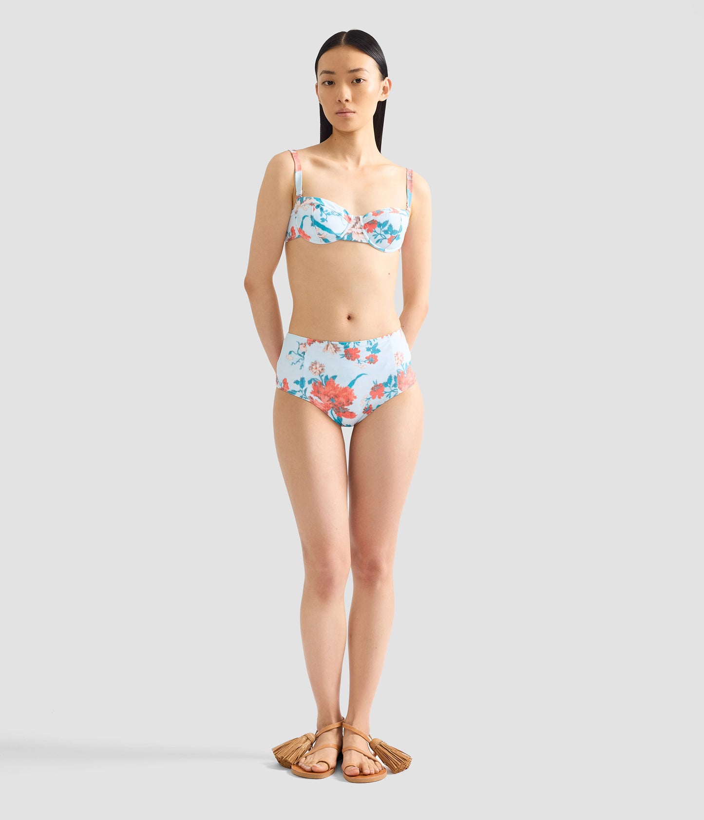 Floral Print Bikini Bottom