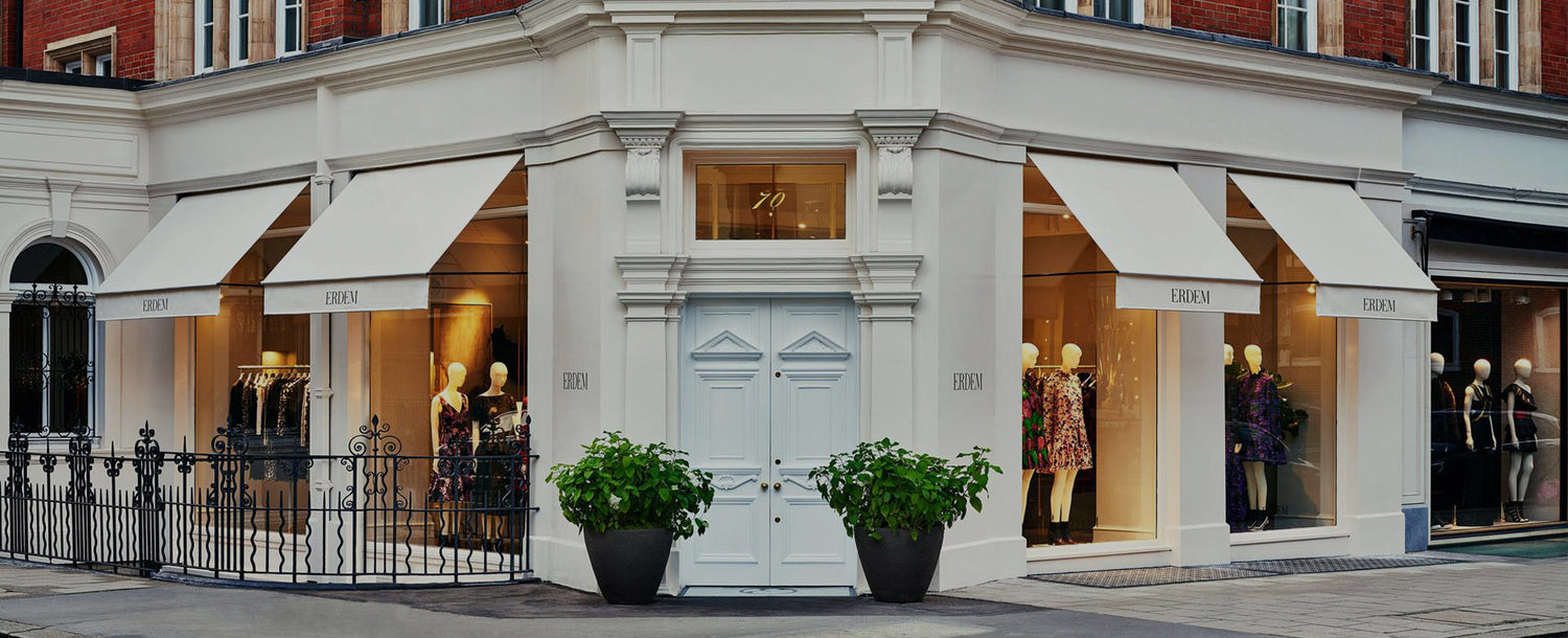 ERDEM Luxury Fashion Mayfair Boutique at 70 South Audley Street