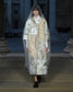 Roan Coat Collaged Jacquard