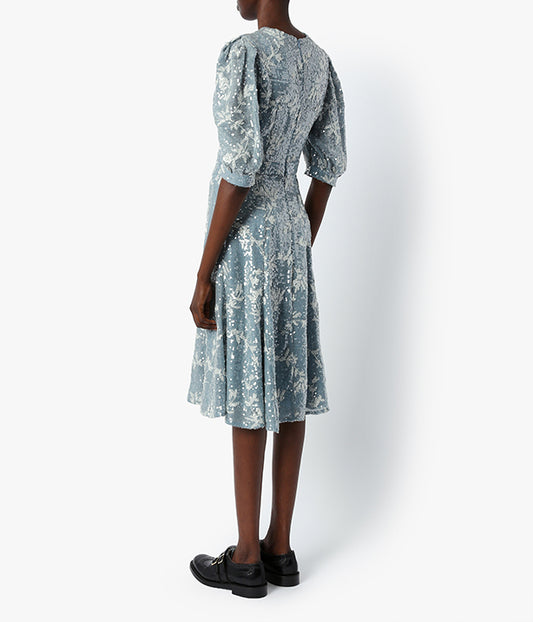 Emiliana Dress Vine Sequin