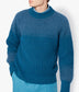 Caspian Blue Cashmerino Crew Knit Jumper
