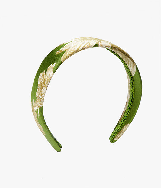 Wide Headband Apolonia Satin